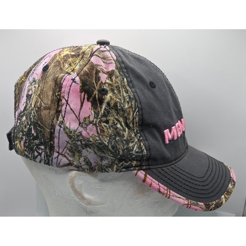 Menards Pink Camo Hat Cap Women's Logo Strapback Camouflage - Picture 4 of 9